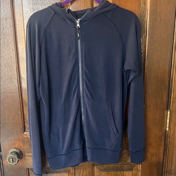 Burn Boot Camp Tops - GUC Navy Blue Burn Boot Camp Zip Up Hoodie- Size XS